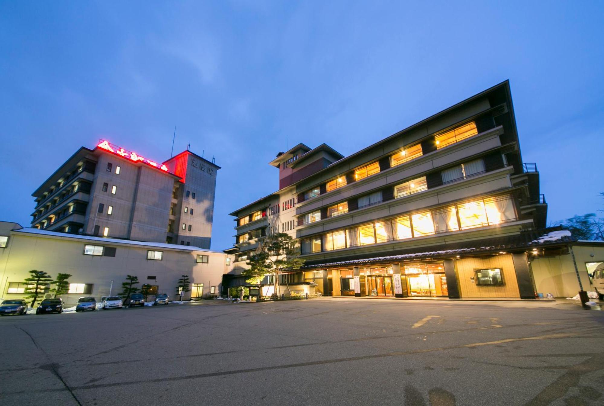 Kintarou Onsen Hotel Uozu Eksteriør billede