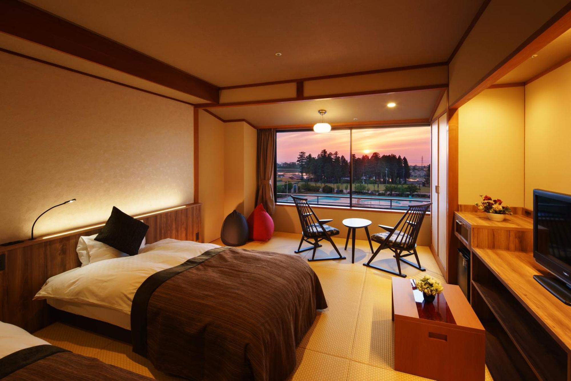 Kintarou Onsen Hotel Uozu Eksteriør billede
