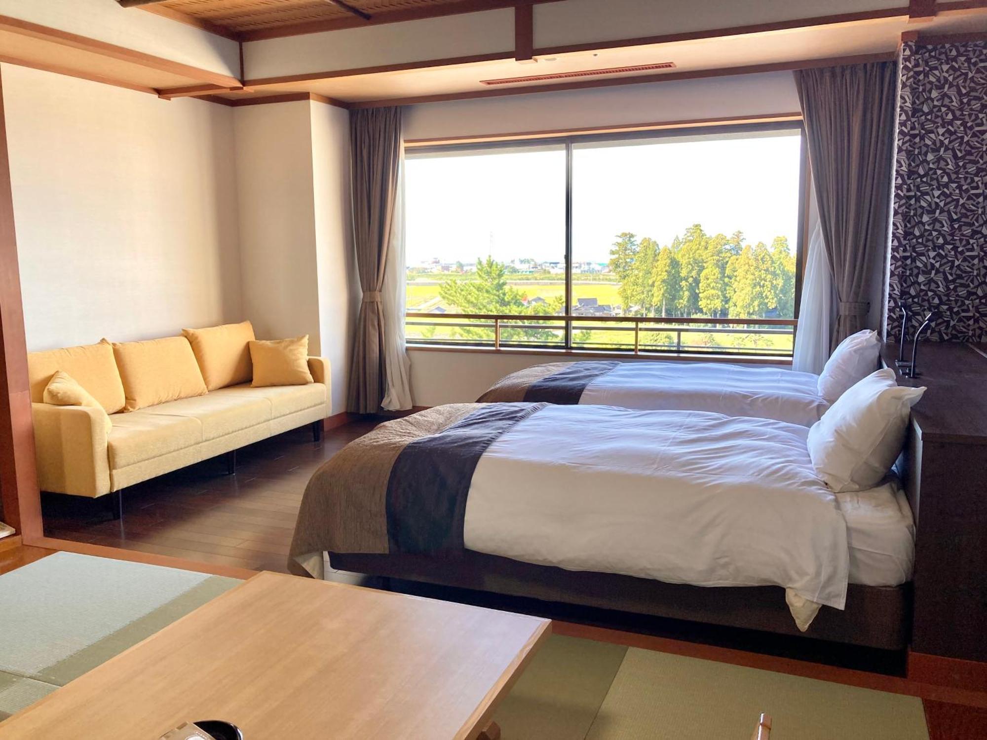 Kintarou Onsen Hotel Uozu Eksteriør billede
