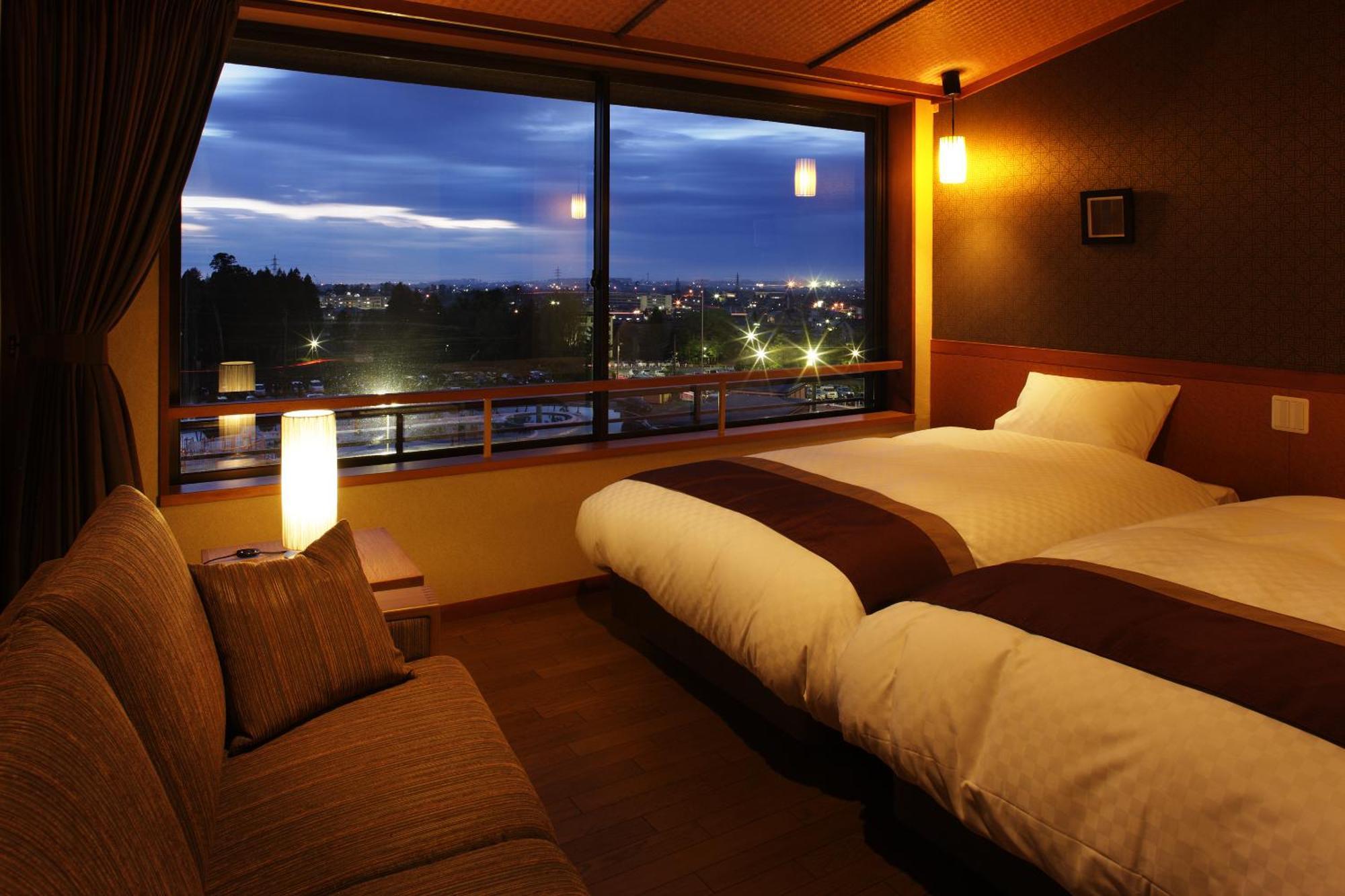 Kintarou Onsen Hotel Uozu Eksteriør billede